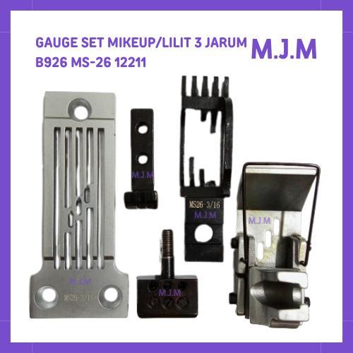 Gauge getSet Mikeup/Lilit 3 Jarum B926 MS-26/Gaugeset Mikeup 12211