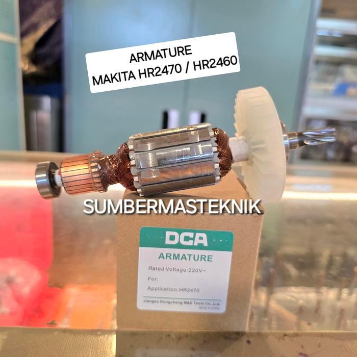 Armature Hr2470 Makita Angker Bor Bobok Makita Hr 2470 Bor Sds + Dca