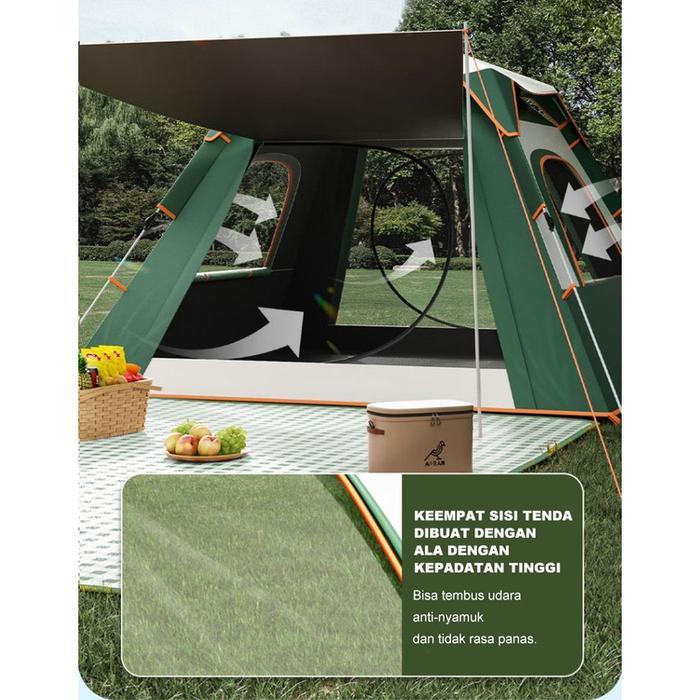 Promo Tenda Camping Kapasitas 4-6 Orang Tenda Gunung Tenda Otomatis Berkualitas