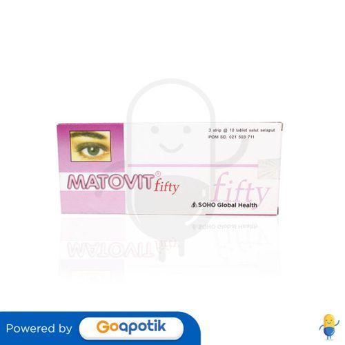 Matovit Fifty Box 30 Tablet #Gratisongkir