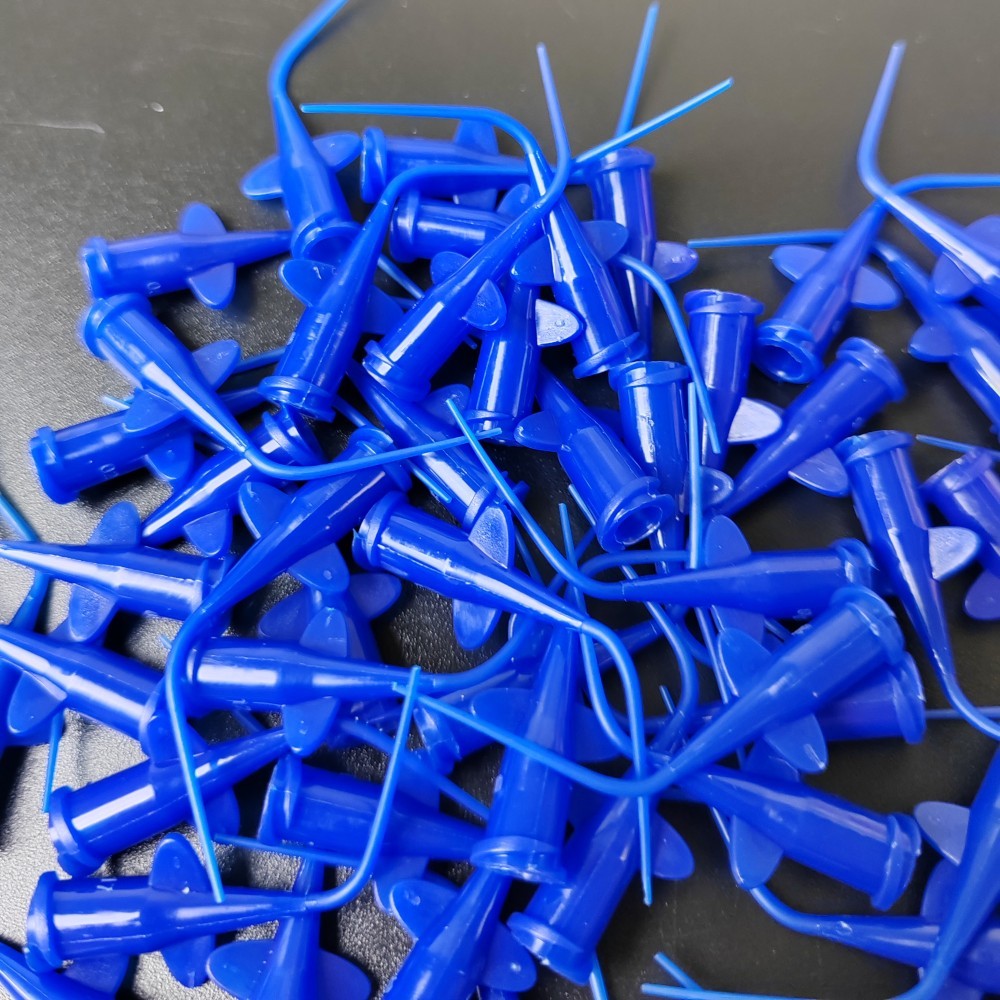 50pcs Dental Disposable Plastic Syringe Tip Endo Irrigation