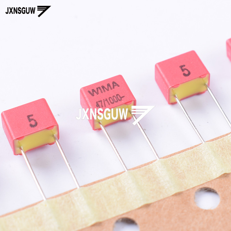 50PCS/lot Original WIMA FKP2 5MM 63V 100V 630V 1000V 33PF 47PF 68PF 100PF 220PF 470PF 1NF 2.2NF