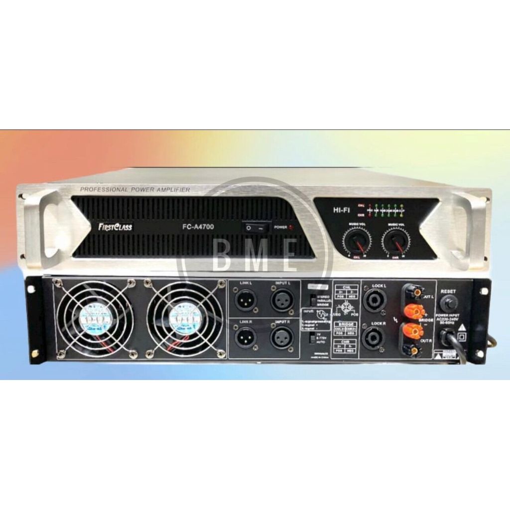 Power Amplifier Firstclass FCA 4700 FCA4700 FC A4700 Original Garansi Resmi