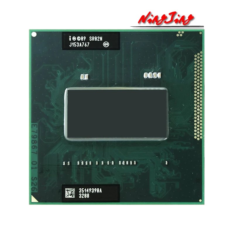 Intel Core i7-2670QM i7 2670QM SR02N 2.2 GHz Used Quad-Core Eight-Thread CPU 6M 45W Socket G2 /