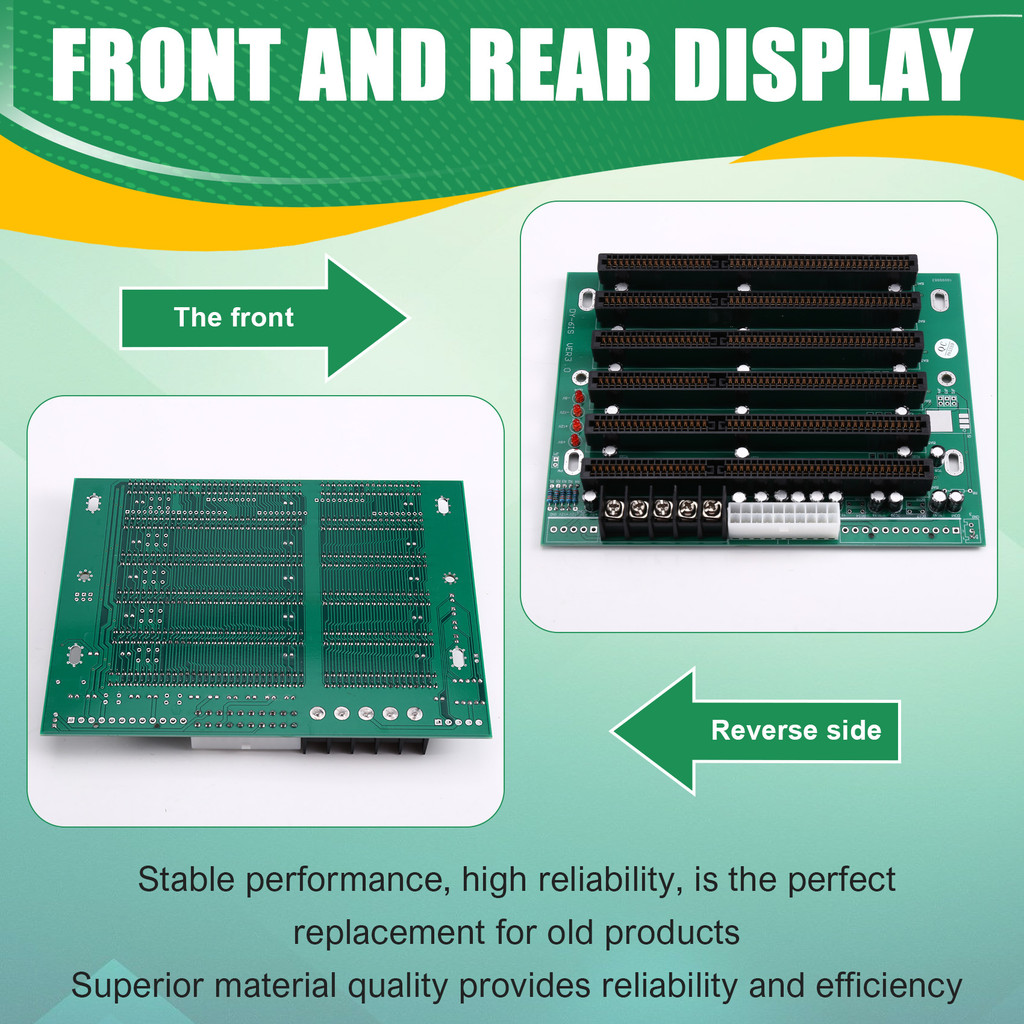 6ISA Backplane 6-Slot Chassis ICA-6ISA IPC Baseboard 6 ISA Slots 6 ISA Slots Backplane