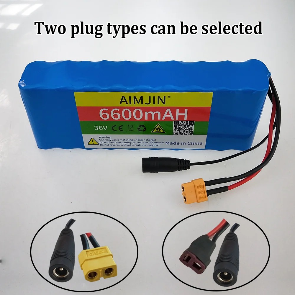 10S2P 36V 6600mAh 36v Electric Scooter Battery Lithium Electric Scooter 500W Electric Scooter