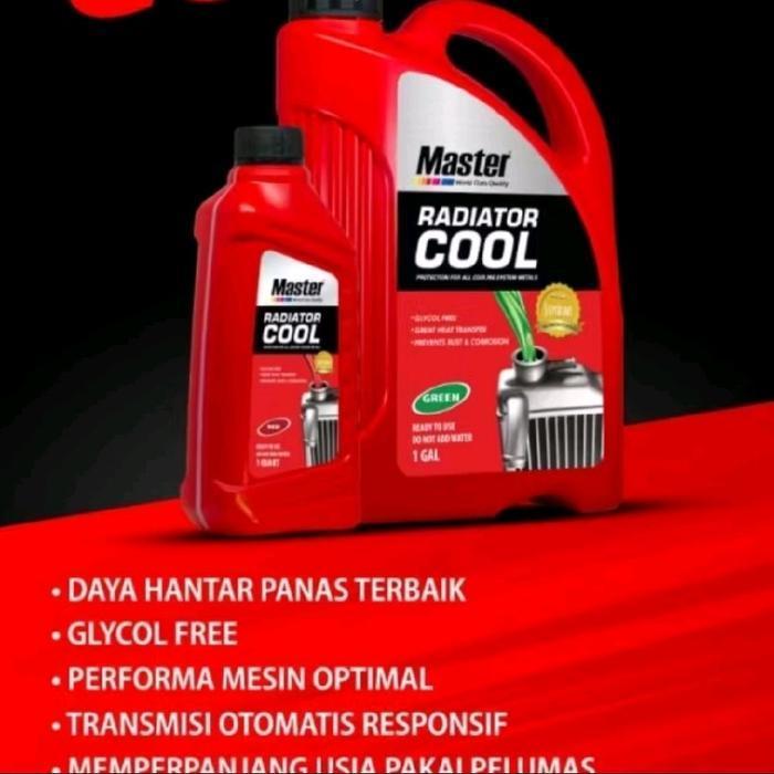 MASTER AIR RADIATOR Coolant motor mobil anti korosi high quality
