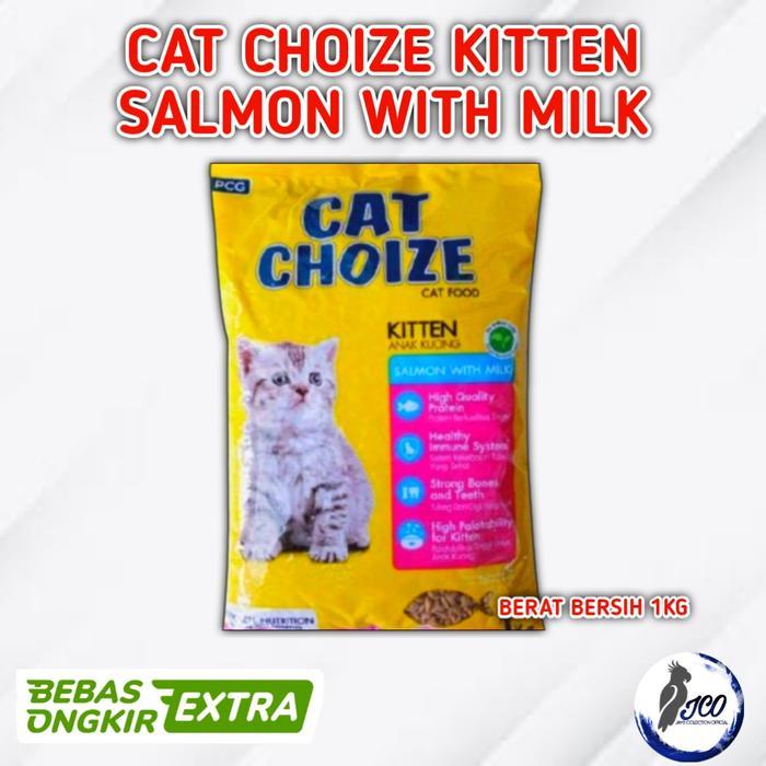 CAT CHOIZE KITTEN MAKANAN KUCING CAT CHOIZE KITTEN 1KG