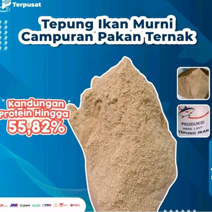 Netto Varian Tepung Ikan Campuran Pakan Ternak Unggas Tinggi Protein untuk Pakan Ayam Kandungan