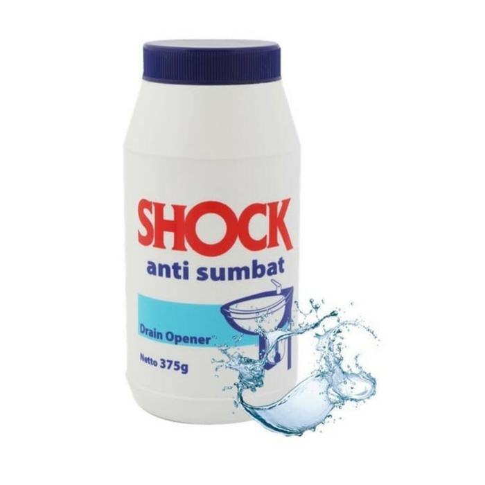 Shock Anti Sumbat 375Gr / Shock Pembersih Saluran Air Tersumbat Terlaris