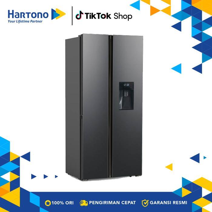 Polytron Kulkas Side By Side Refrigerator PRS480X