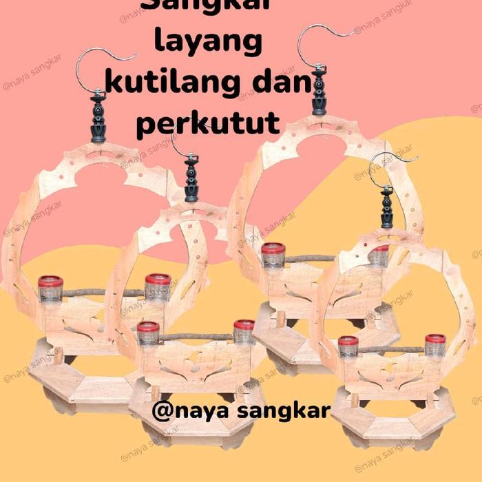 TERLARIS Naya Sangkar Sangkar Layang Kutilang dan Perkutut NMA Halus Nyaman Elegan Mentahan READY