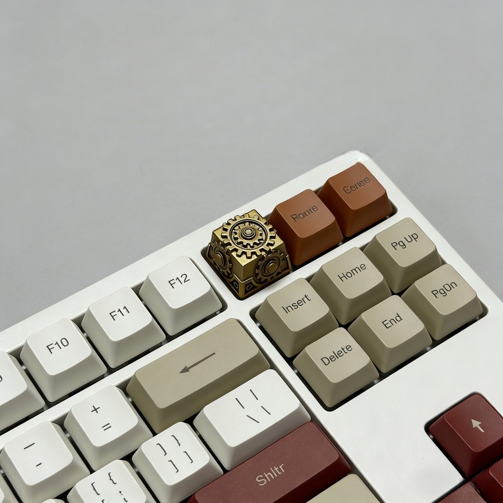 Magic Academy Anime Keycaps Metal Artisan Keycaps Custom Original Handmade Keycaps for Mechanical