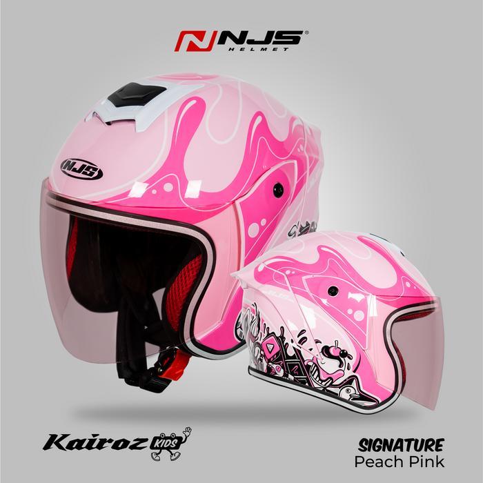 NJS Kairoz Kids Signature - Helm Anak NJS Kairoz Anak Kairoz Motif Motif Anak NJS ORI SNI Helm Anak