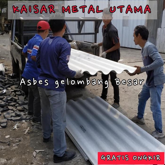 Atap Asbes Gelombang Besar Djabesmen