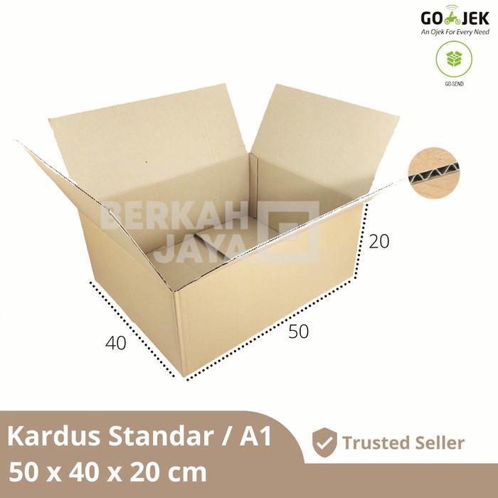 [KHUSUS INSTANT] 50x40x20 cm Kardus / Box / Karton / Aksesoris/ Kotak/ Dus Packing - 50 x 40 x 20 cm