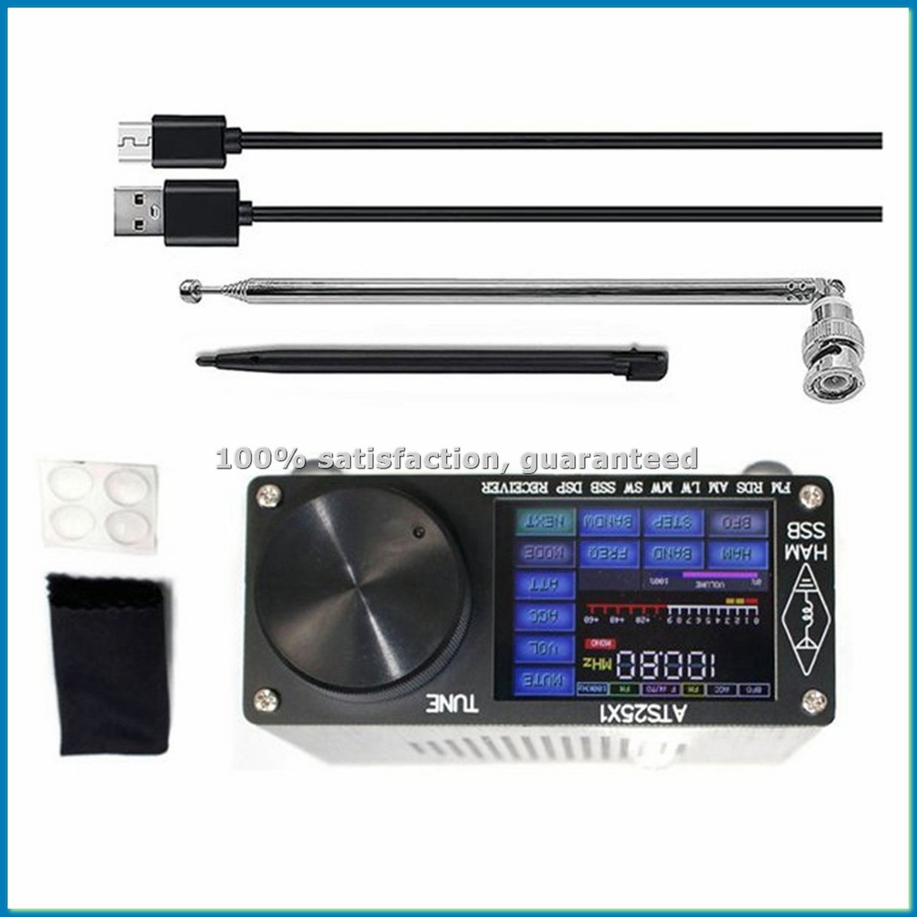 ATS-25X1 Si4732 Chip All Band Radio Receiver FM/LW/MW/SSB SSB Receiver with 2.4inch Touch Screen