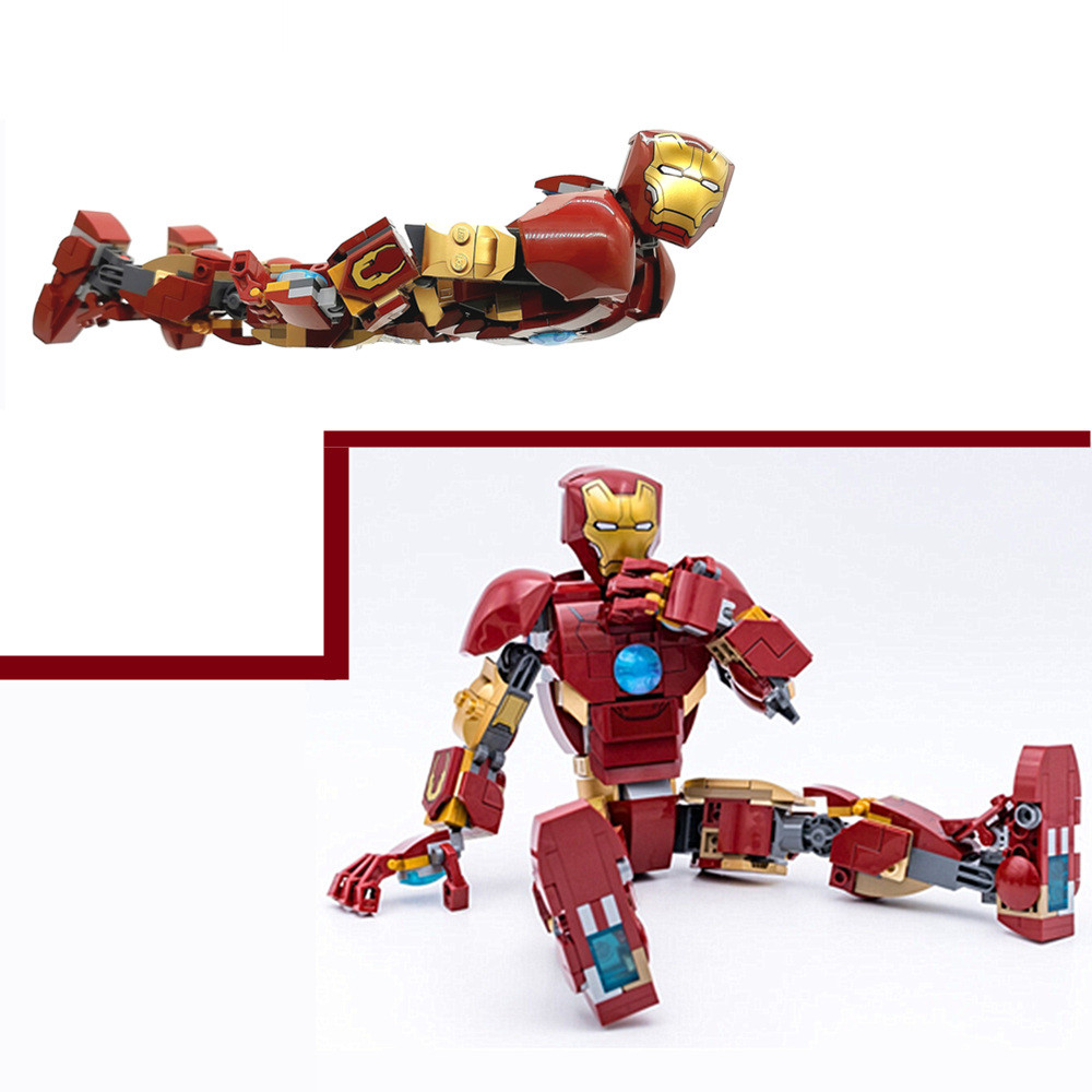 Miniso 76206 Mk43 Mark-43 Irons-heroes Irons-mecha Model Toys