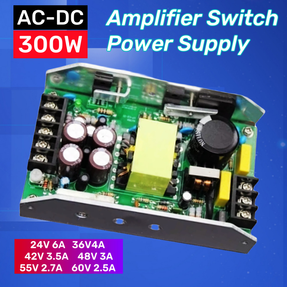 300W PSU Digital Amplifier Power Switch Board 3-Way Output Amplifier Switching Power Supply