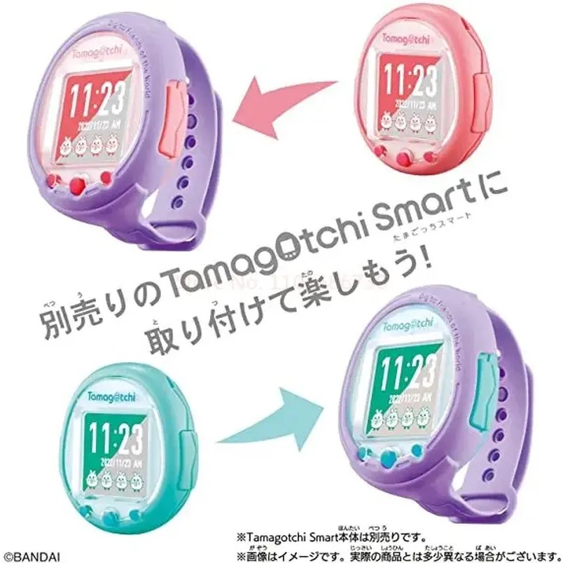 Original Bandai Tamagotchi Anime Peripheral Smart Watch Sleeve Special Electronic Pet Machine Bracel