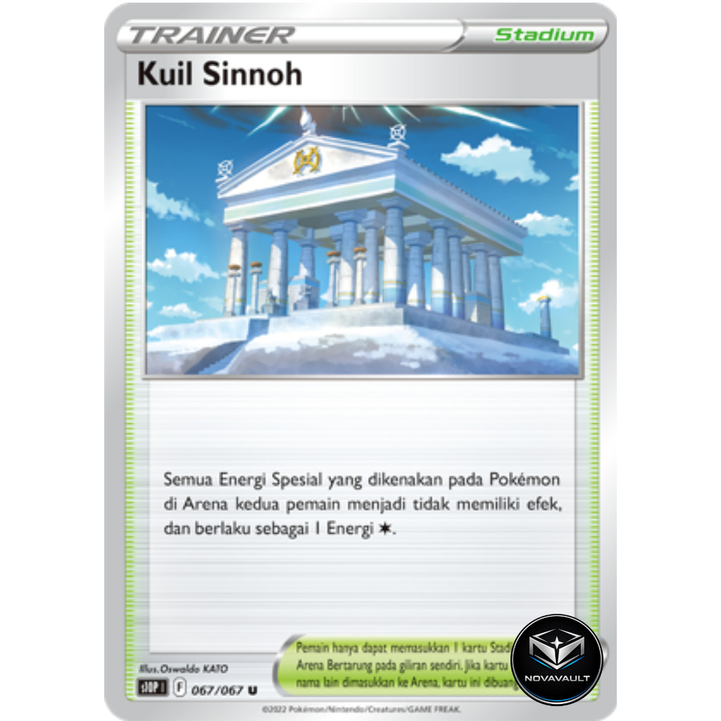 Kuil Sinnoh (U) - 067/067 - Penyulap Ruang (s10P) - Pokemon TCG Indonesia