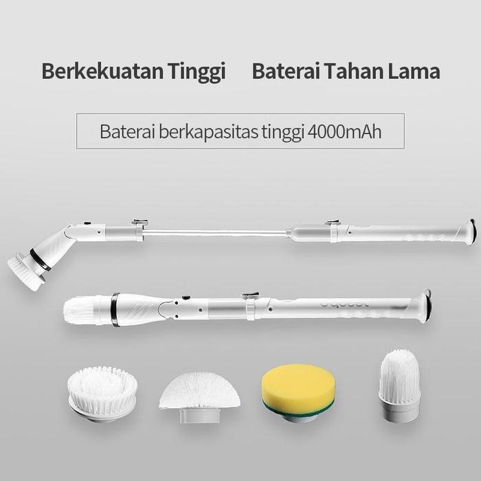 Rechargeable Cleaning Scrubber/ Toilet Scrubber