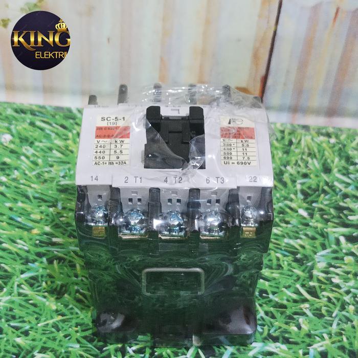 MAGNETIC CONTACTOR FUJI SC-5-1 KONTAKTOR FUJI SC51 SC 5 1 MAGNETIK
