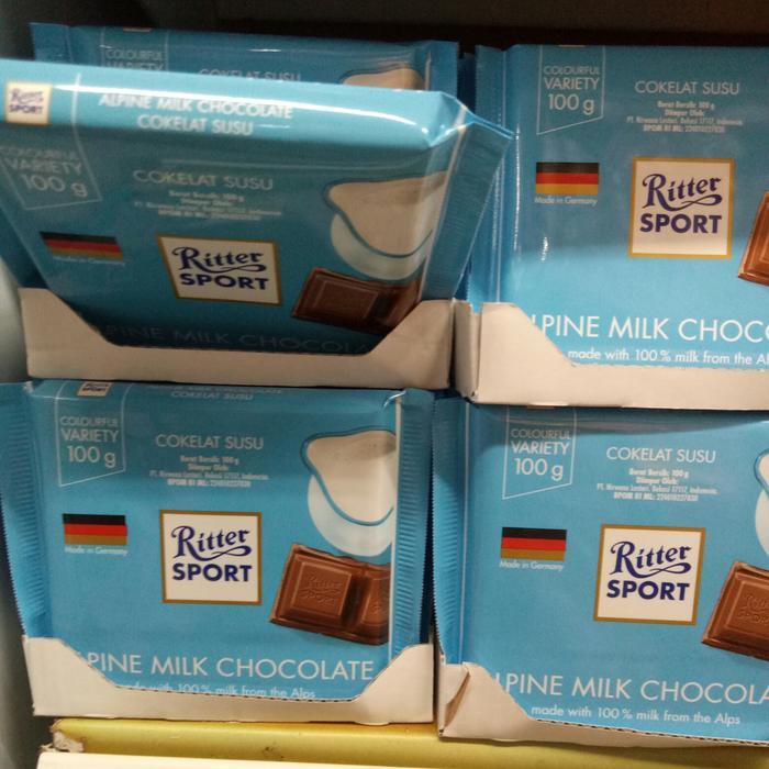 PROMO RITTER SPORT PINE CHOCOLATE MILK 100 gr