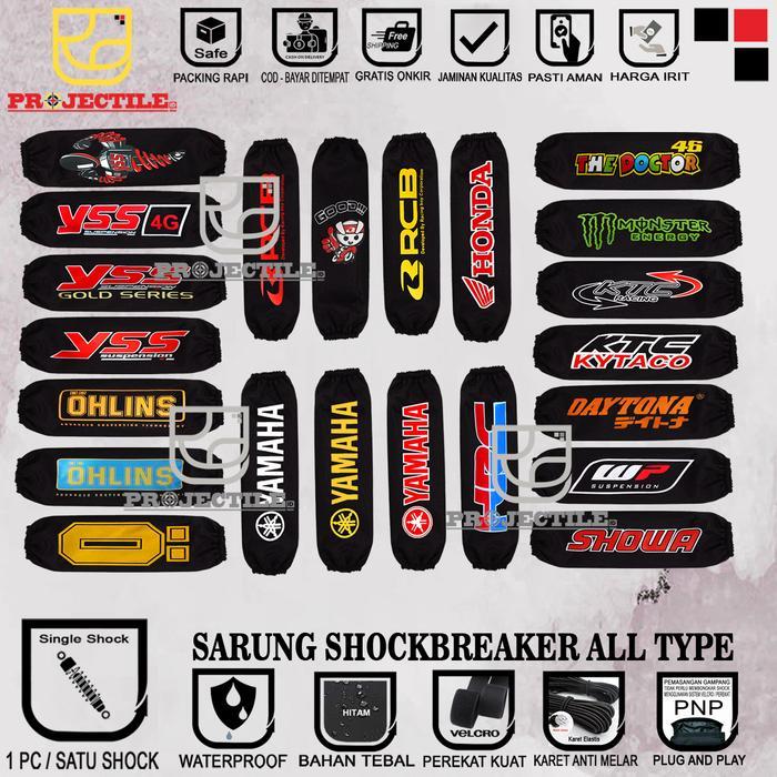 Sarung Shockbreaker - Yss - Showa - Ktc - Ohlins - Showa