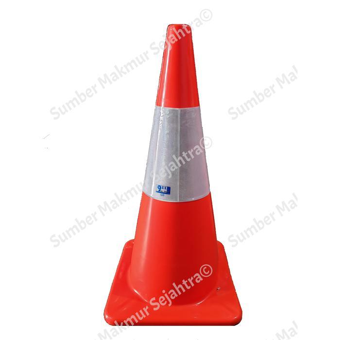Traffic Cone Rubber / Kerucut Parkir Karet 911