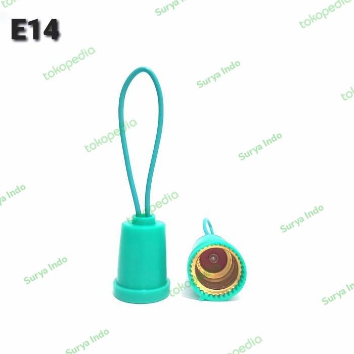 FITTING GANTUNG E14 HIJAU LAMPU KECIL / LAMPU HIAS / LAMPU CABE