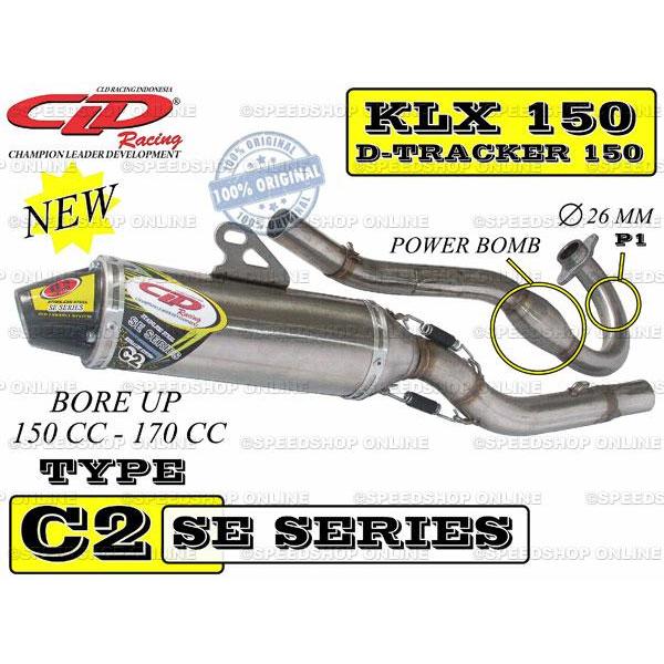 Knalpot CLD KLX 150 D-Tracker 150 Type C2 SE Series