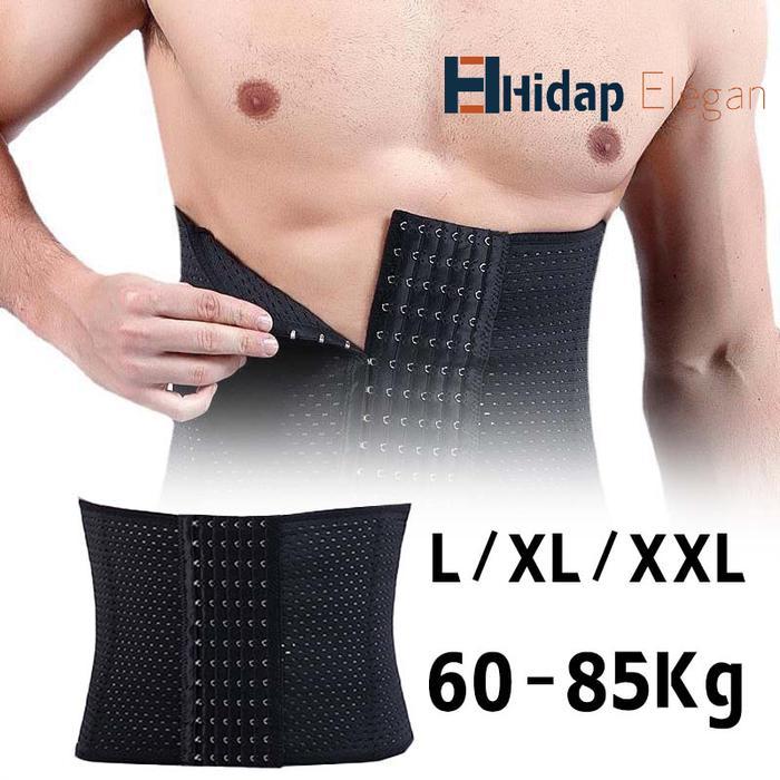 Promo Korset Cowok Korset Olahraga Pria Washable Korset Pria Corset Pelangsing Perut Pria