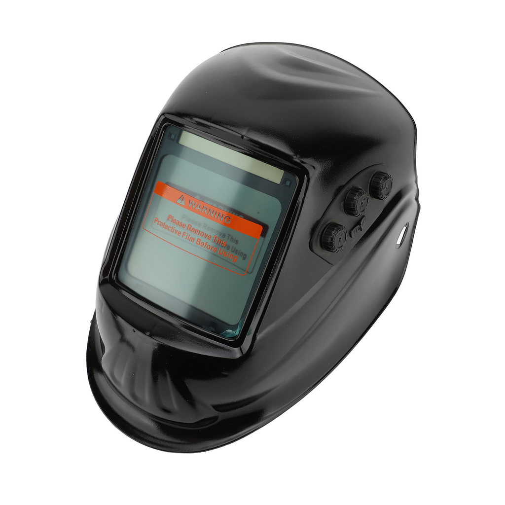 New LCD Welding Hood Welding Helmet Large Viewing LCD Screen True Color Solar Power Auto Darkening W