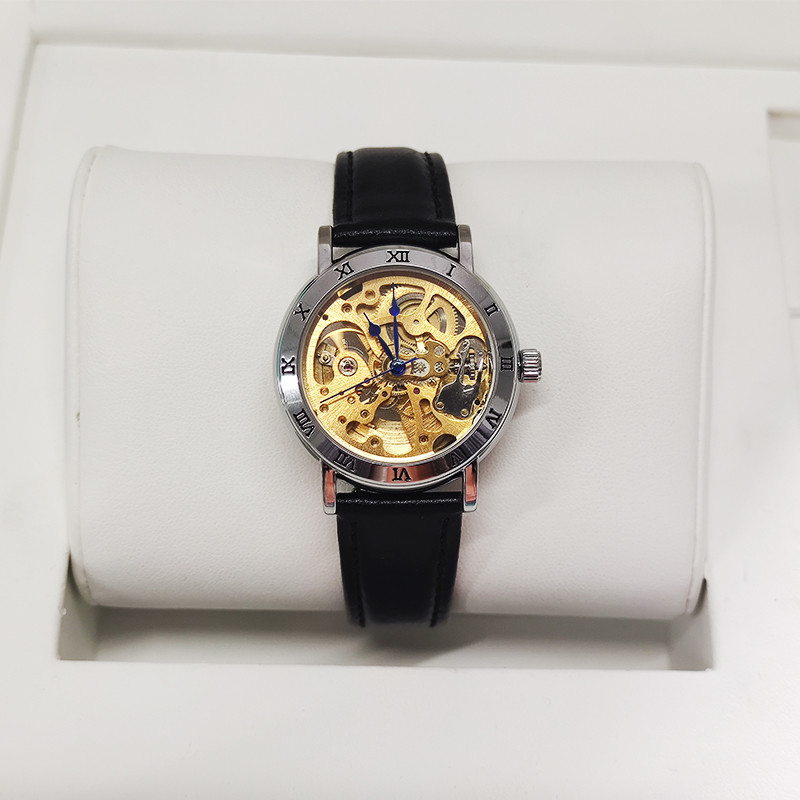 Relogio Feminino IK COLOURING Watches for Women Ladies Automatic Skeleton Wrist Watch Luxury Brand