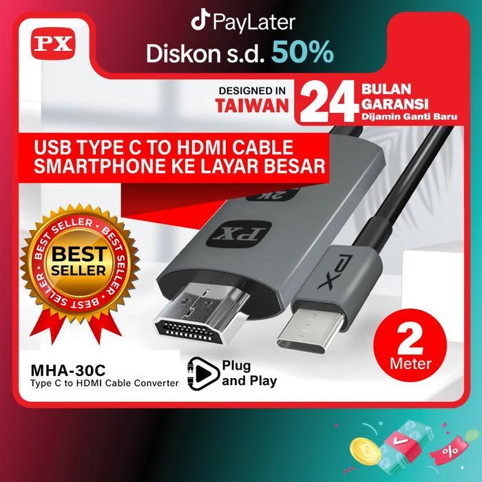 Kabel HDMI Type C to HDMI Dongle MHL Mirroring Cable Anycast Dongle Miracast Mirascreen Ezcast