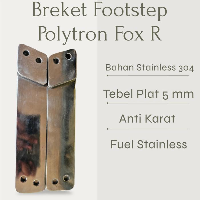 footstep polytron fox r fox s extender footstep motor listrik polytron