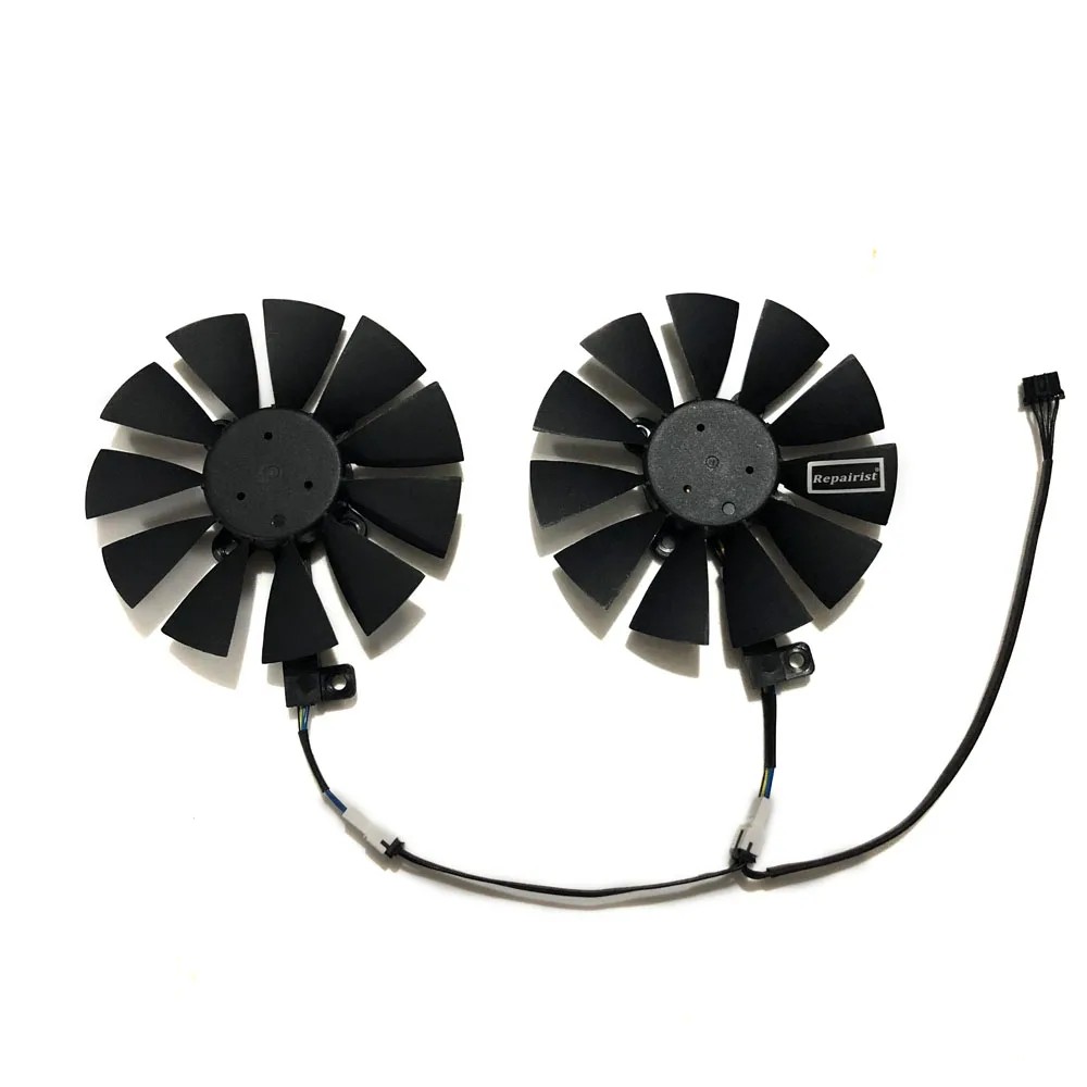 2Pcs/Set,Video Cards Cooler,Graphics Card Cooling Fan,T129215SU,PLD09210S12HH,For ASUS P106-100 p106