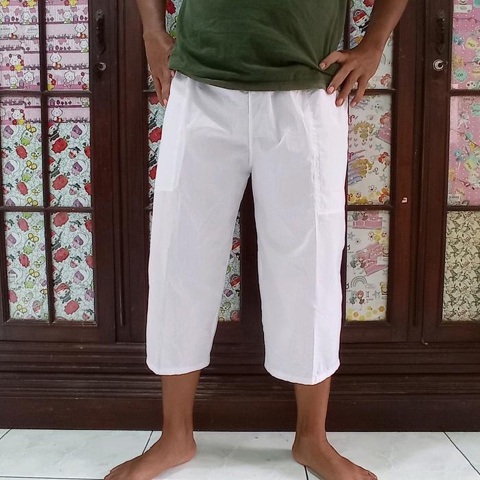 Celana Ihrom Dewasa Celana Daleman Sarung Gamis Bahan Katun Sirwal Muslim Pria