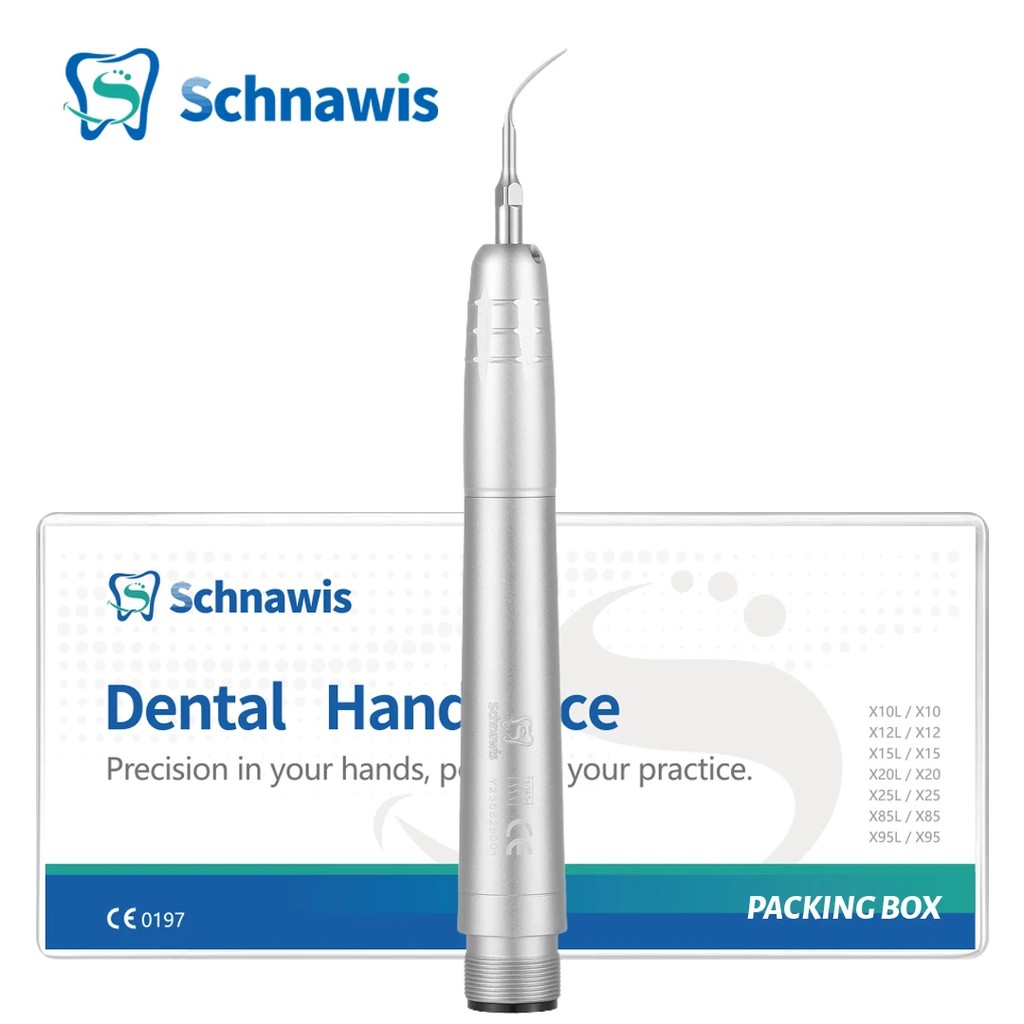 Schnawis Dental Ultrasonic Scaler Handpiece Air Scaler Handpiece