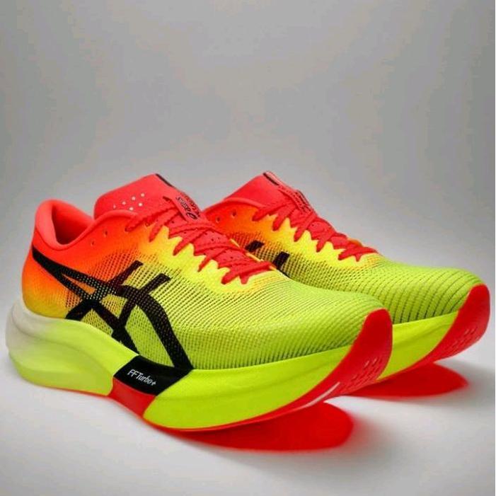 SEPATU LARI ASICS METASPEED SKY PARIS WARNA SAFETY YELLOW ORIGINAL