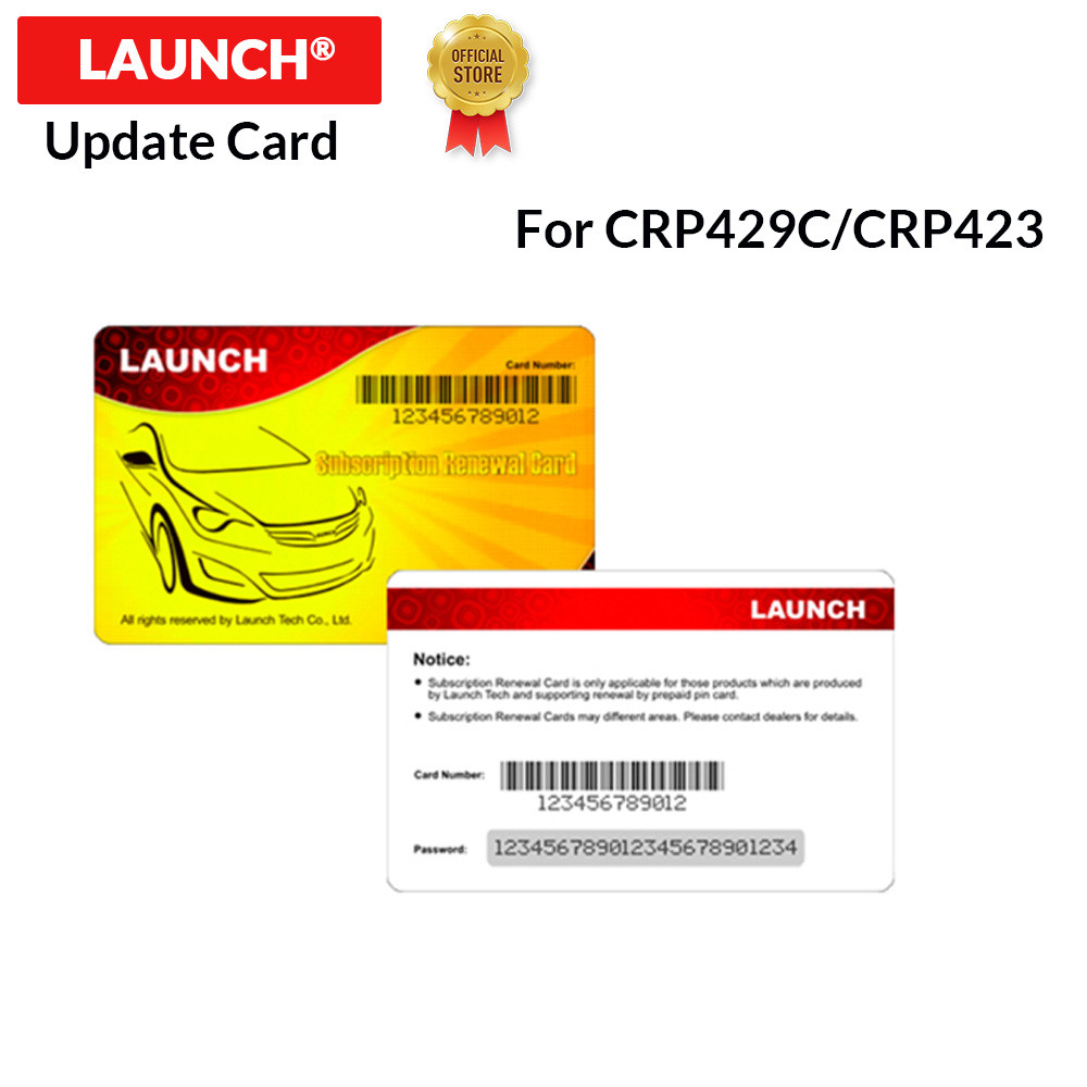 PROMO LAUNCH Pin card software update card support for X431 CRP429C / X431 CRP423 / CRP909 / CRP909E