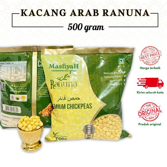"New" KACANG ARAB 1KG KACANG ARAB RANUNA 1KG KACANG ARAB MUGAL 1KG KACANG ARAB AL AQSA 1KG CHICKPEAS