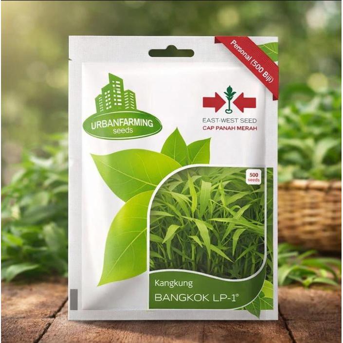 benih bibit kangkung Bangkok LP cap panah merah - KANGKUNG BANGKOK LP