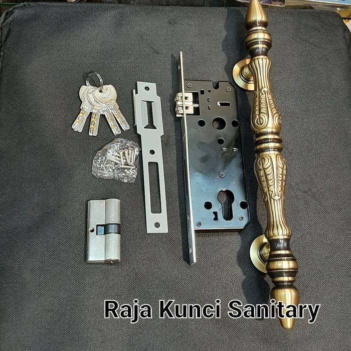 Pull Handle/Gagang/Tarikan/Pintu/Kuningan/Classic/Antique Brass