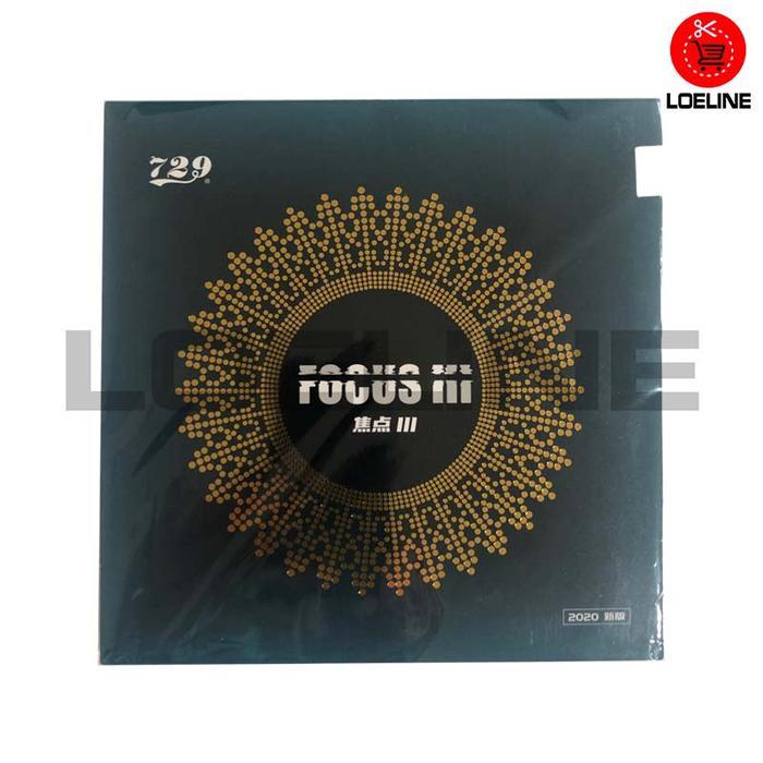 Karet Bet Ping Pong 729 Focus 3 Tenis Meja Original