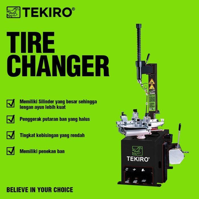 tyre changer tekiro hidrolik bukaan ban sampai ring 24 inch