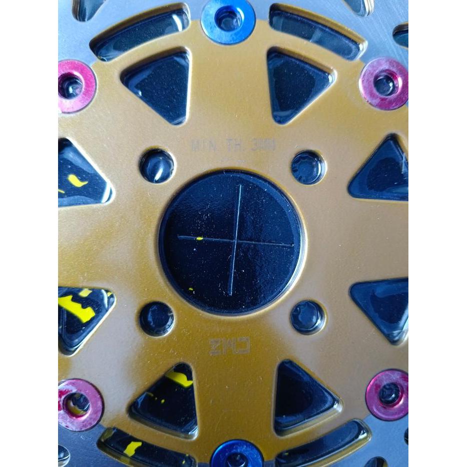 FREE ONGKIR PIRINGAN CAKRAM SMASH TITAN ARASHI 125 SHOGUN 125 DISC BRAKE STANDART VARIASI 220MM CMZ