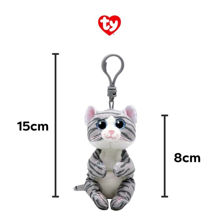 TY Toys Beanie Boos Plush Keychain - Gantungan Kunci Bag Charm Boneka