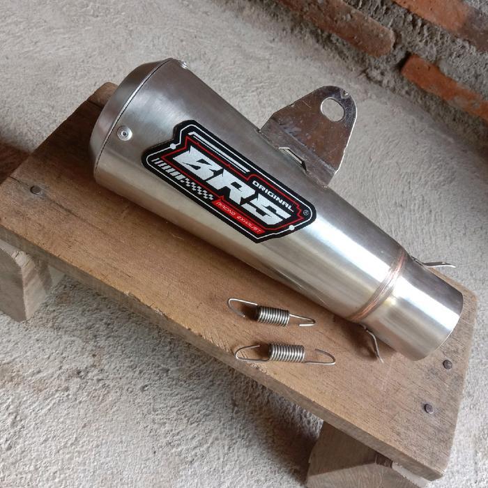 Slincer knalpot original BRS tipe X MONSTER sarangan full inlet 50